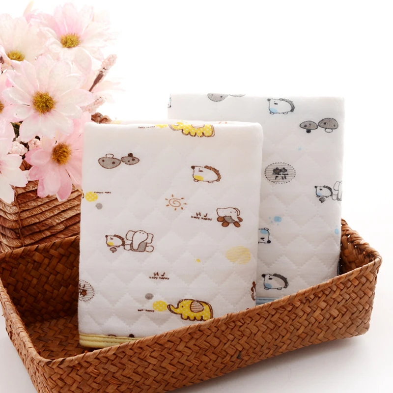 Wasoyoli Baby Bamboo Changing Pads 105* 70cm Newborn Baby Portable Reusable Changing Pad Infant Bedding Waterproof Mat Play Mat