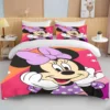 Minnie Mouse Bedding Sets Soft Comforter Cover Bed Cover Duvet Cover Pillow Case 2-3 Pieces Sets Bedroom Decoration 4
