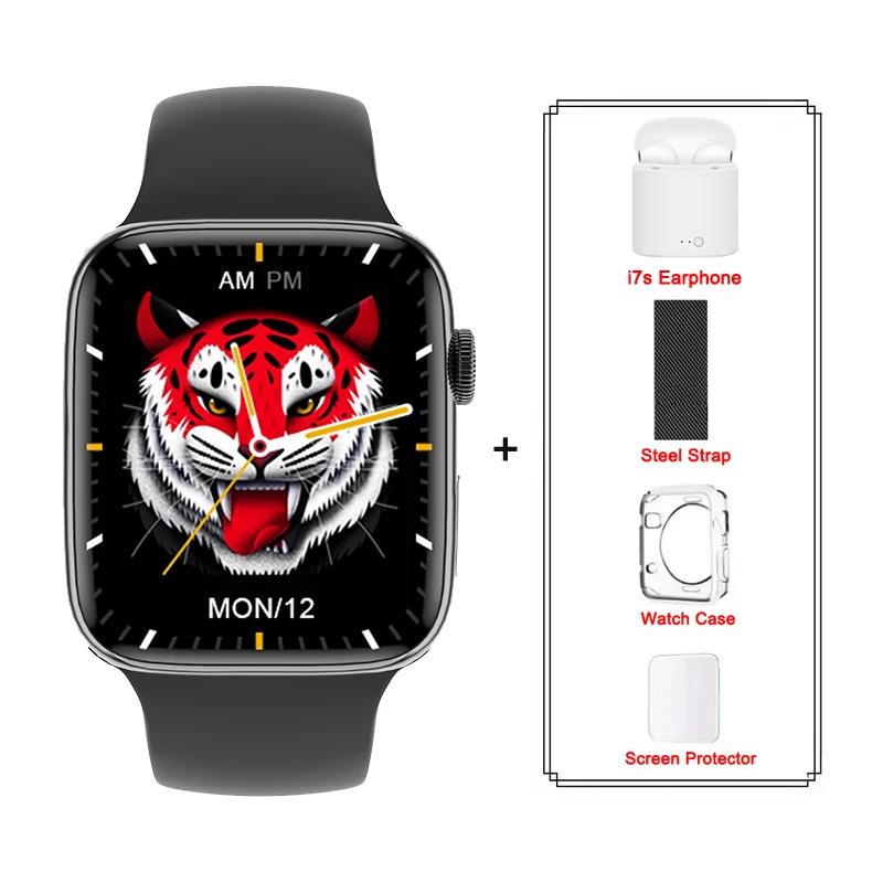 2022 New 1.9 Inch DT7 Max DT NO.1 7 Smart Watch 7 GPS Track NFC Bluetooth Call Wireless Charging Smartwatch PK IWO W27 W37 Pro 