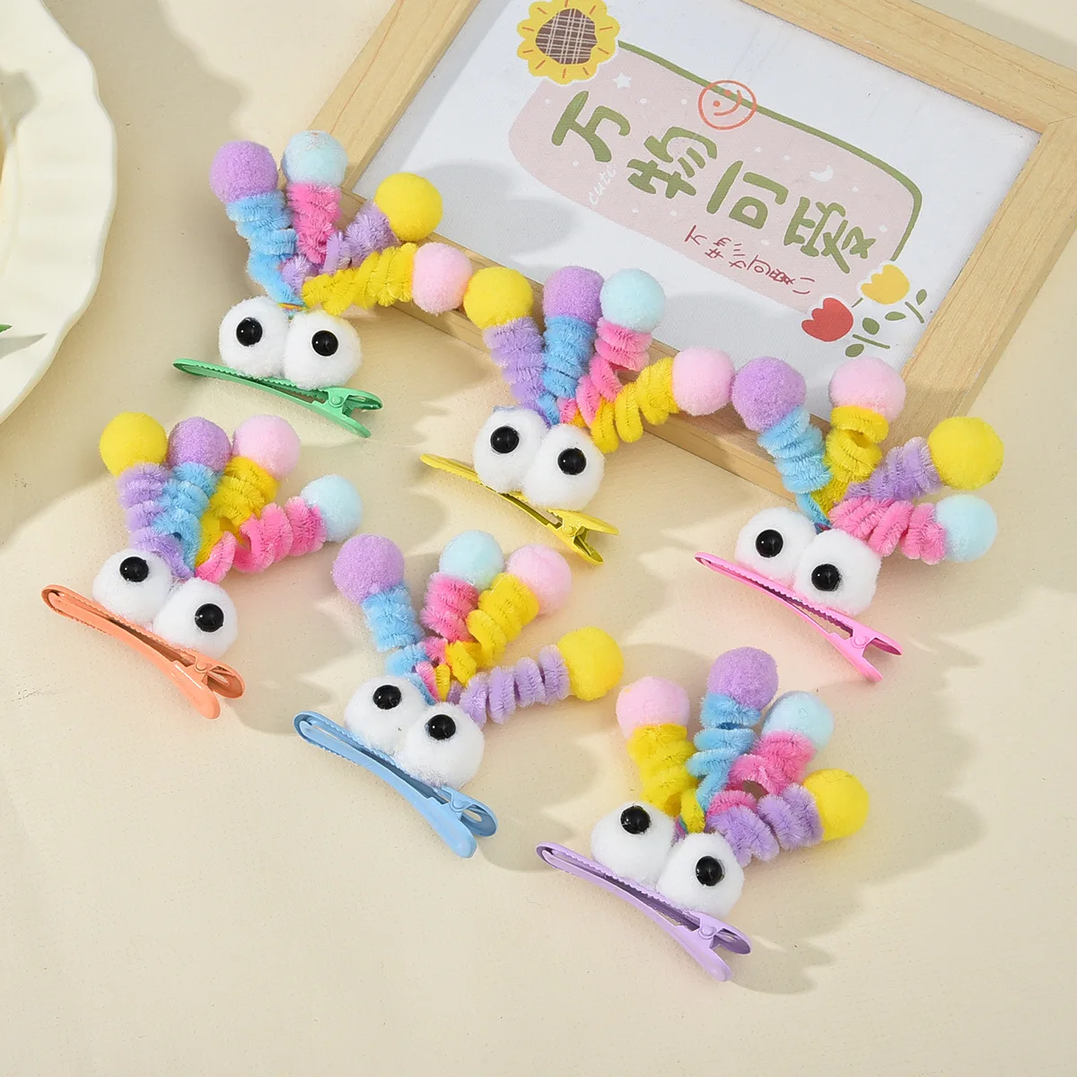 5 Stück Quicksand BB-Clips, Kinder-Haarspangen, Haarspangen für Mädchen-Ponyfrisuren, kleine Haarnadeln, Baby-Haaraccessoires, hochwertig