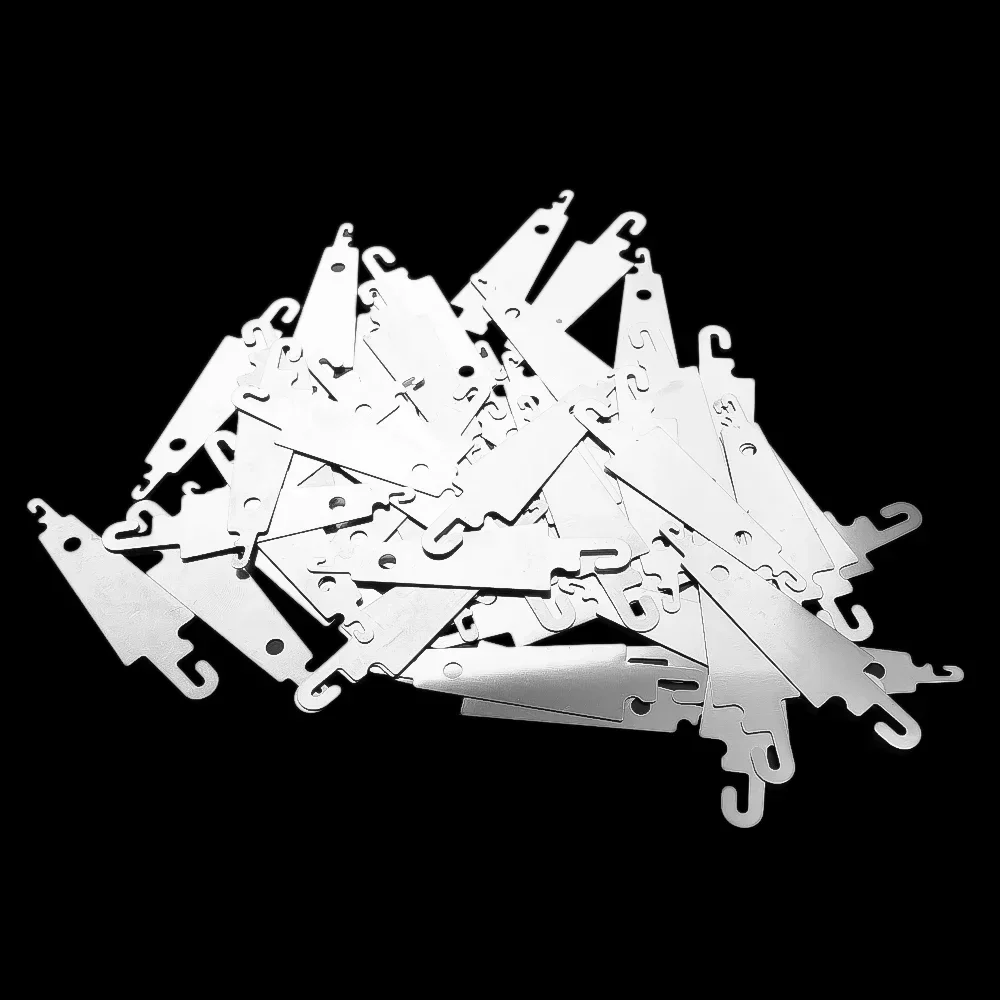 Description Picture 2 of item10/50PCS DIY Large Eye Needle Threaders Embroidery Cross Stitch Threading Tools Metal Needlework Cross Embroidery Accessories