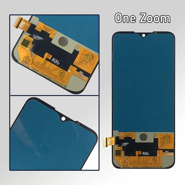 DISPLAY TOUCH SCREEN OLED Per MOTOROLA MOTO ONE ZOOM NERO VETRO - Foto 5