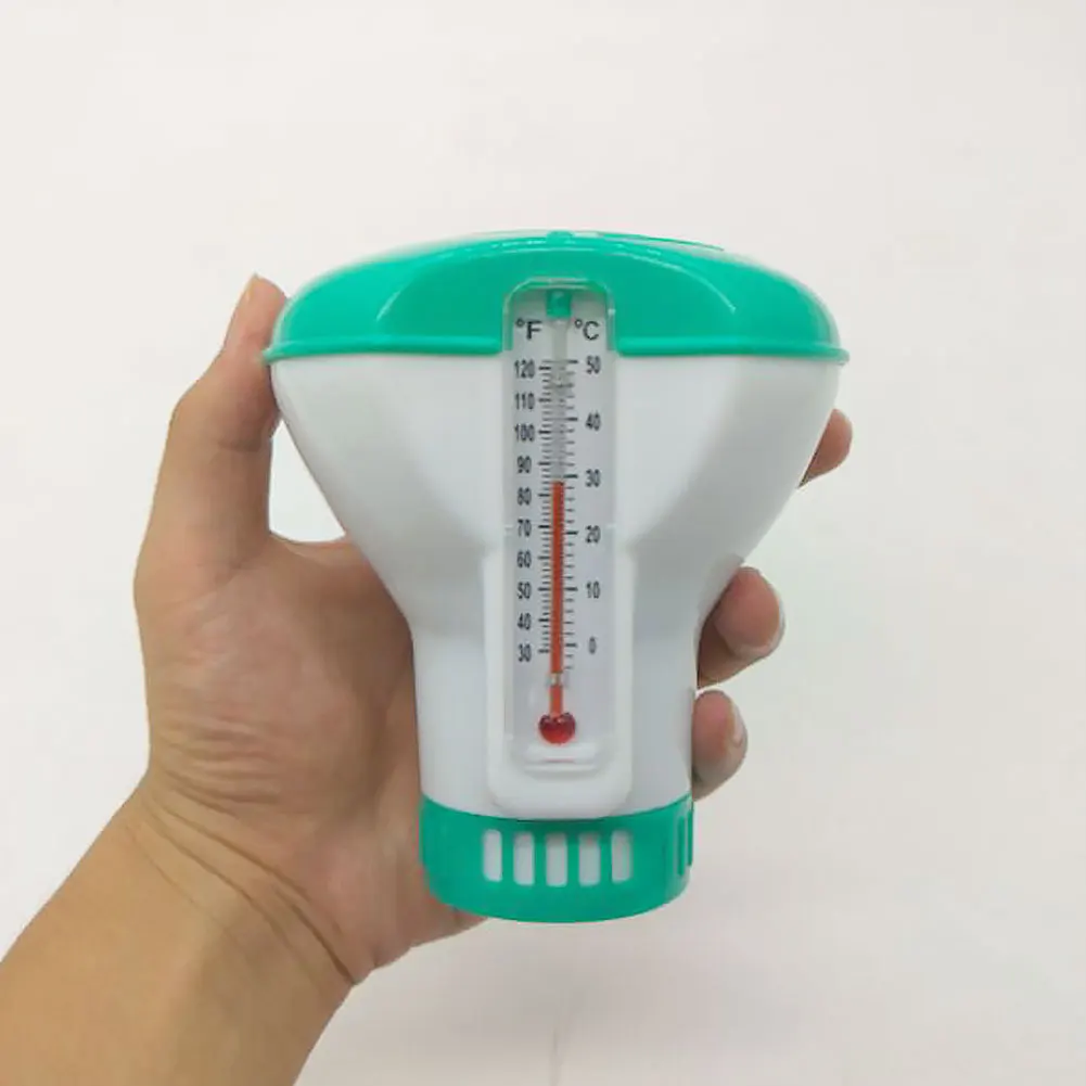 Schwimmender Chlor Spender Für Pool - Kraken Design Für 1 & 3 Zoll Tabletten