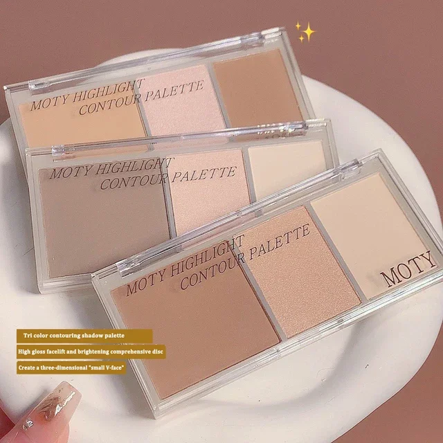 3-Color Bronzer Contouring Palette Image 5