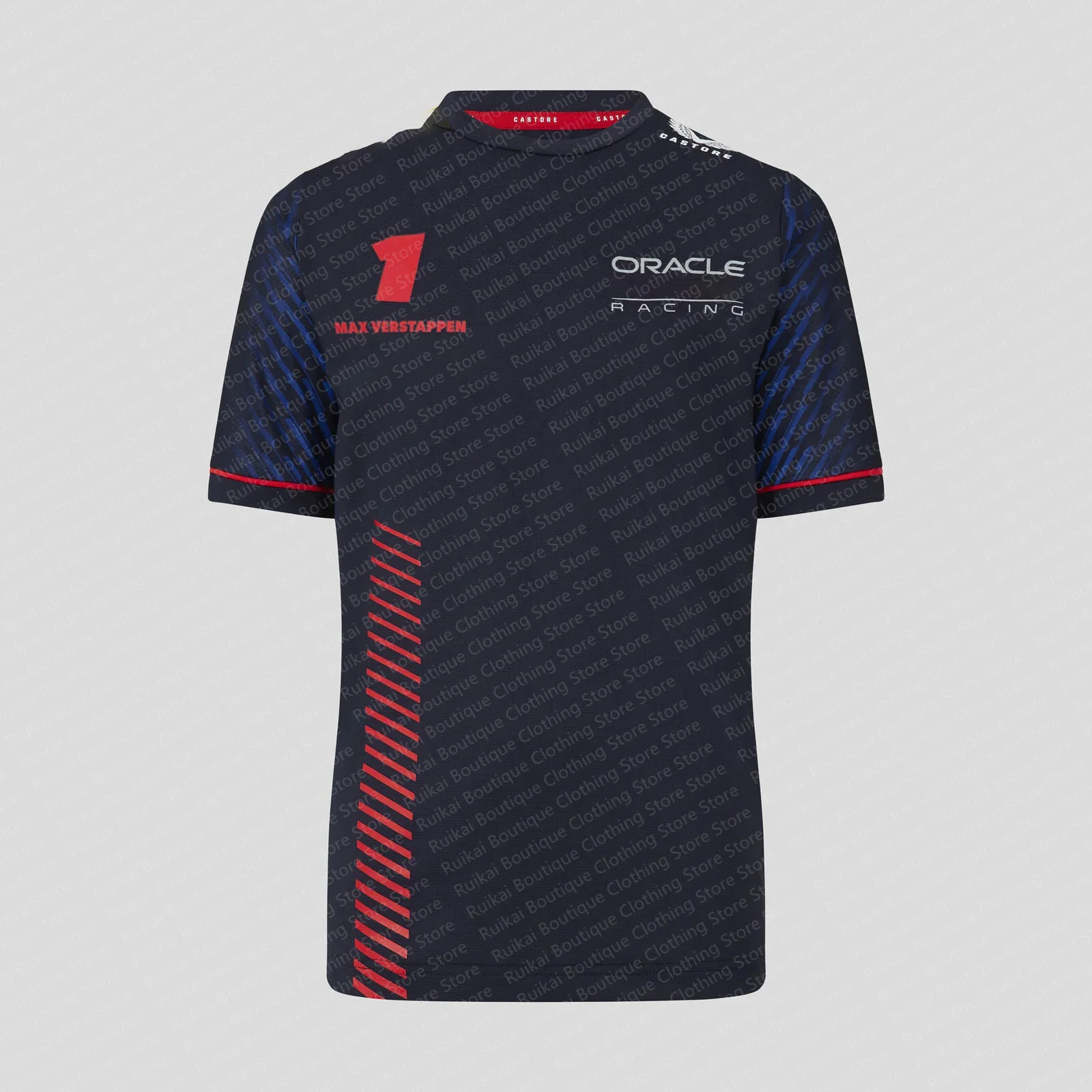 thumbnail image 1 of Camiseta deportiva de entrenamiento de competición de carreras de gran venta clásica de verano, camiseta de moda diaria, camiseta conmemorativa para fanáticos de F1, 1 of 4