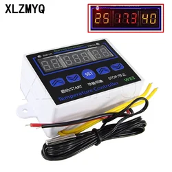 W88 12V/220V 10A Digital LED Temperature Controller Thermostat Control Switch Sensor XH-W1411 For Greenhouses Aquatic W1411