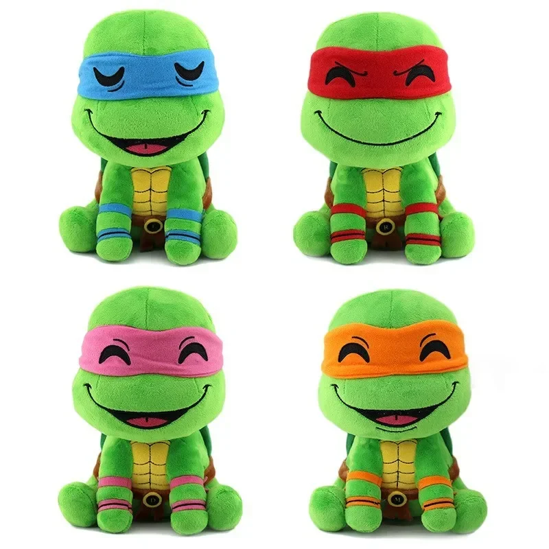 Nuovo Arrivo Teenage Mutant Ninja Turtles Era Ninja Peluche Doll Ninja Turtle Toy Cute Anime Periferiche Q Version Doll