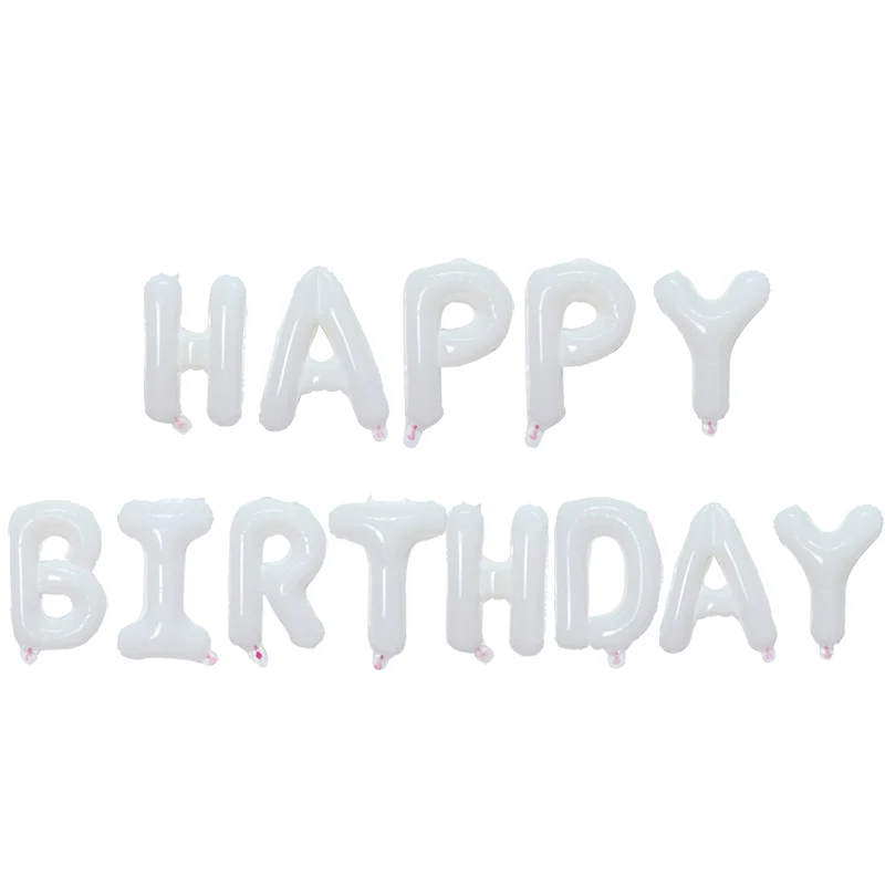 13 Stück Olivgrün Lila Buchstaben Folienballon Kinder Jungen Mädchen Thema Alles Gute zum Geburtstag Party Dekoration Gefälligkeiten Ballonzubehör Geschenk – Detail 7
