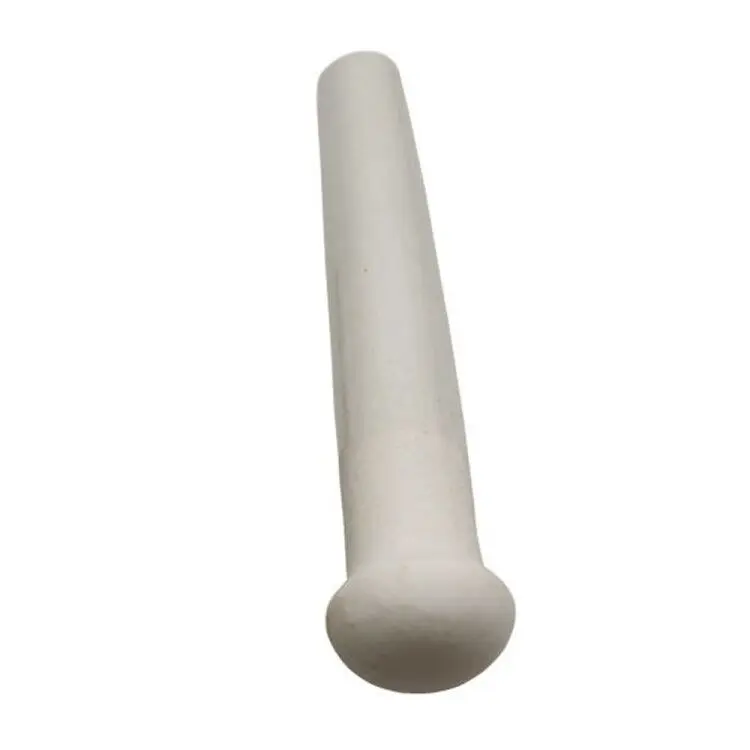 White Granite Mortar & Pestle Natural Stone Grinder for Spices, Seasonings, Pastes, Pestos and Guacamole 90mm-Dia