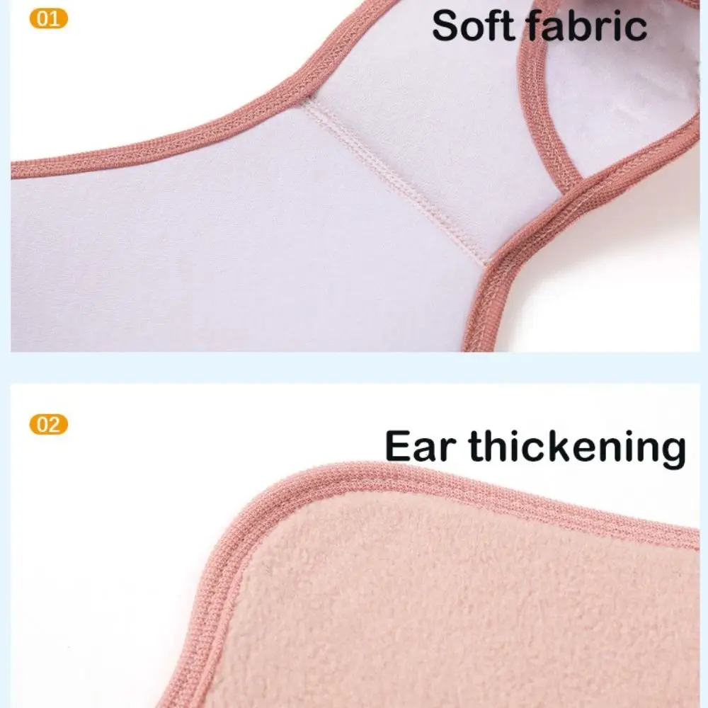 Winter Half Face Mask Open Nose Breathable Masks Outdoor Warm Cold Protection Masks Unisex Fashion Solid Ear Protection Earmuffs