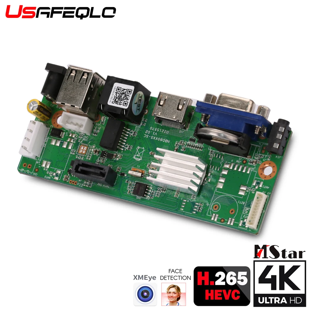 H265/H264 16CH * 4K 5MP Nvr Network Digitale Video Recorder 1 Sata ...