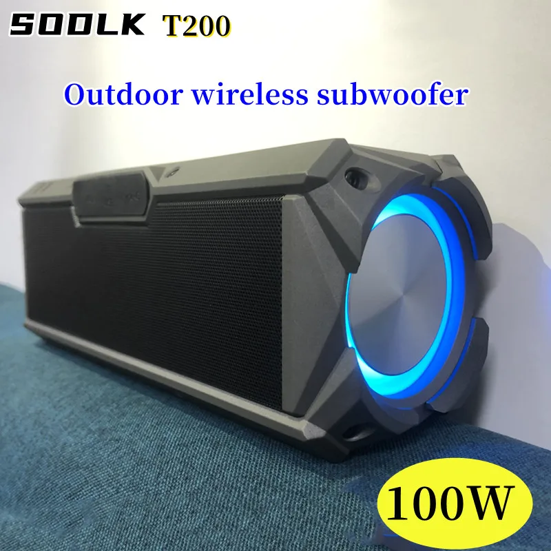 

100W Bluetooth Speakers Portable Column Home Theater 360 Stereo Wireless Subwoofer Soundbox Outdoor Music Center Sound boombox