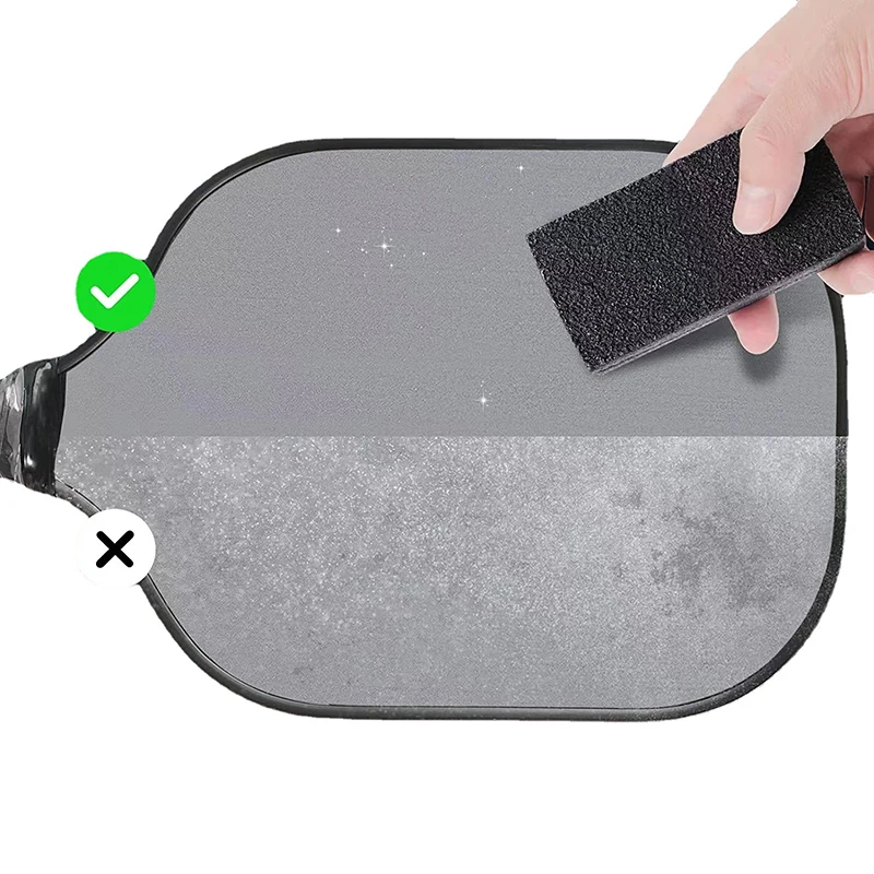 Pickleball Paddle Eraser Carbon Fiber Racket Cleaner Safe Dust Dirt Remover Tools Scratches table tennis racket cleaner