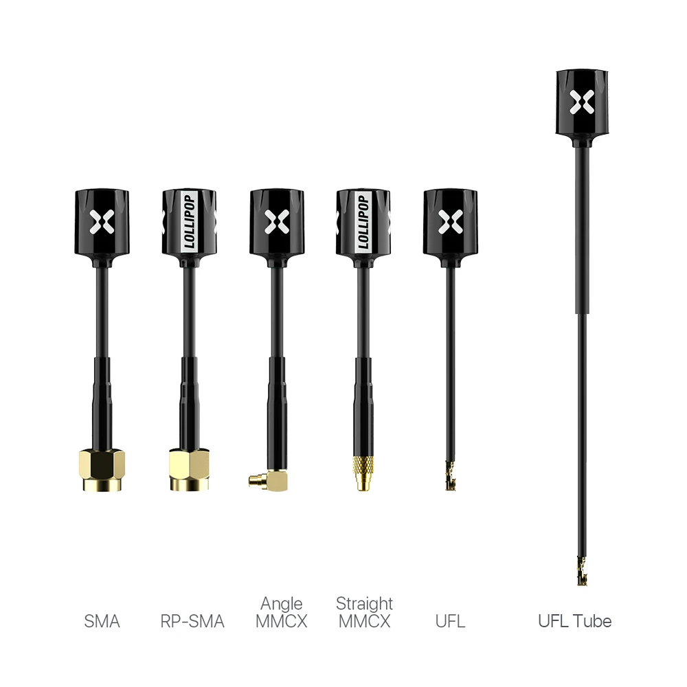 Upgraded Version Foxeer Antenna MICRO Lollipop V4 / V3 FPV Antenna 5.8G 2.3Dbi Omni RHCP SMA RPSMA UFL MMCX For FPV Racing Drone thumbnail 3