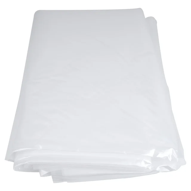 Cold Protection for Plants Clear Polythene Plastic Sheeting Garden Cover for Greenhouse Protects from Wind and Blizzards