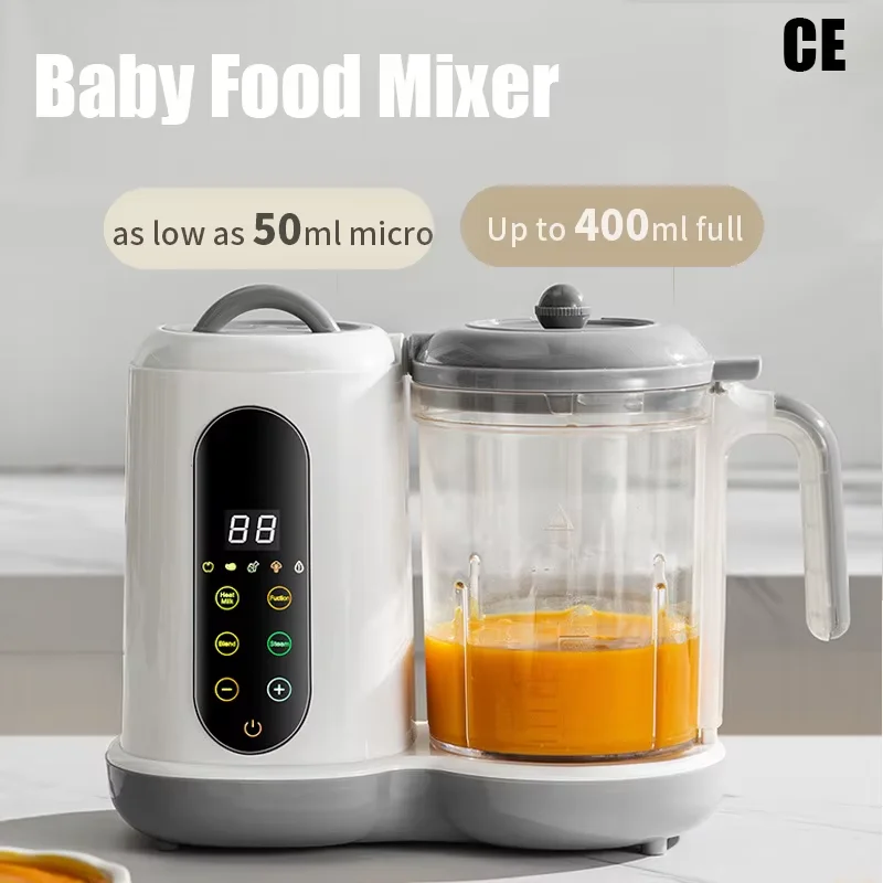 Machine multifonctionnelle pour aliments pour bébés, robot culinaire supplémentaire, moulin à aliments pour enfants, cuisson à la vapeur, remuant, réchauffement, Machine de cuisson