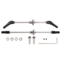 Front and rear axles
