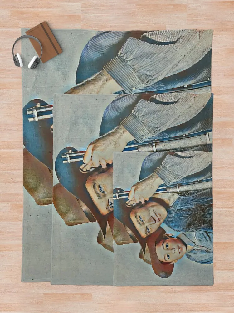 The Rifleman - Horizon Throw Blanket Sofa Quilt