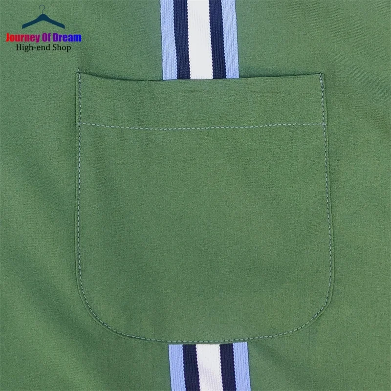 Summer 24SS Best Quality WACKO MARIA Mens Womens Striped Tape Colorblocked Cuban Neck Hawaiian Short Sleeve Shirt 5