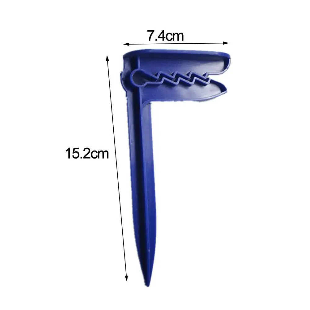 1pcs Beach Towel Clips Plastic Camping Tent Clips Outdoor Clothes Pegs Clamp For Beach Towels Sheet Color Random 6