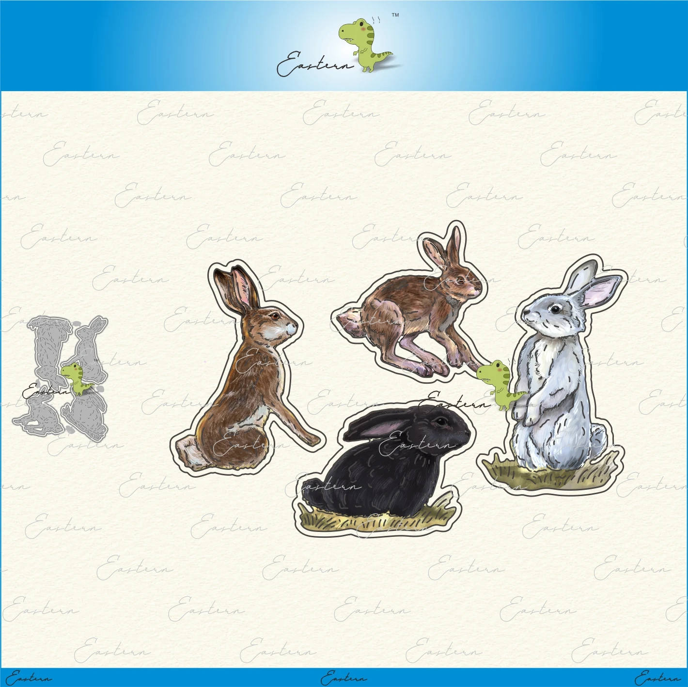 

Woodland Hares Die Set metal cutting dies 2020 new diy molds Scrapbooking Paper Making die printed sheets