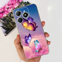 Cute Panda Cartoon Painted Soft Slim Phone Case, Bumper Cover for Realme C61 (851)
