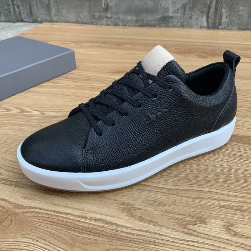 

2023 Hot Youth Fashion Men Shoes Top Quality Leather Casual Sneakers Man Non-Slip Sport Casual Shoe Mens Popular Walking Shoe