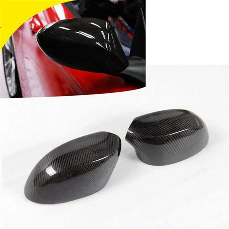 BMW E85 Z4 2002-2008 자동차 윙 미러 쉘 캡용 고급 리얼 카본 파이버 사이드 도어 리어뷰 미러 커버 하우징