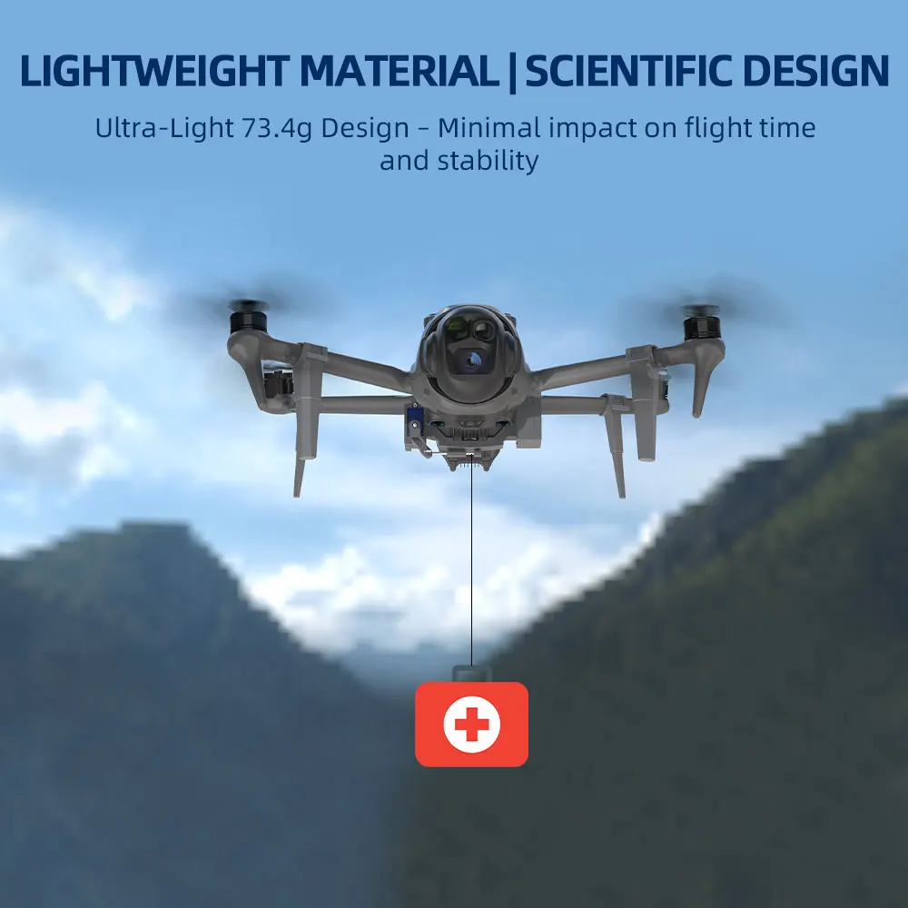 Système Airdrop pour Drone Professionnel - Lanceur Longue Portée
