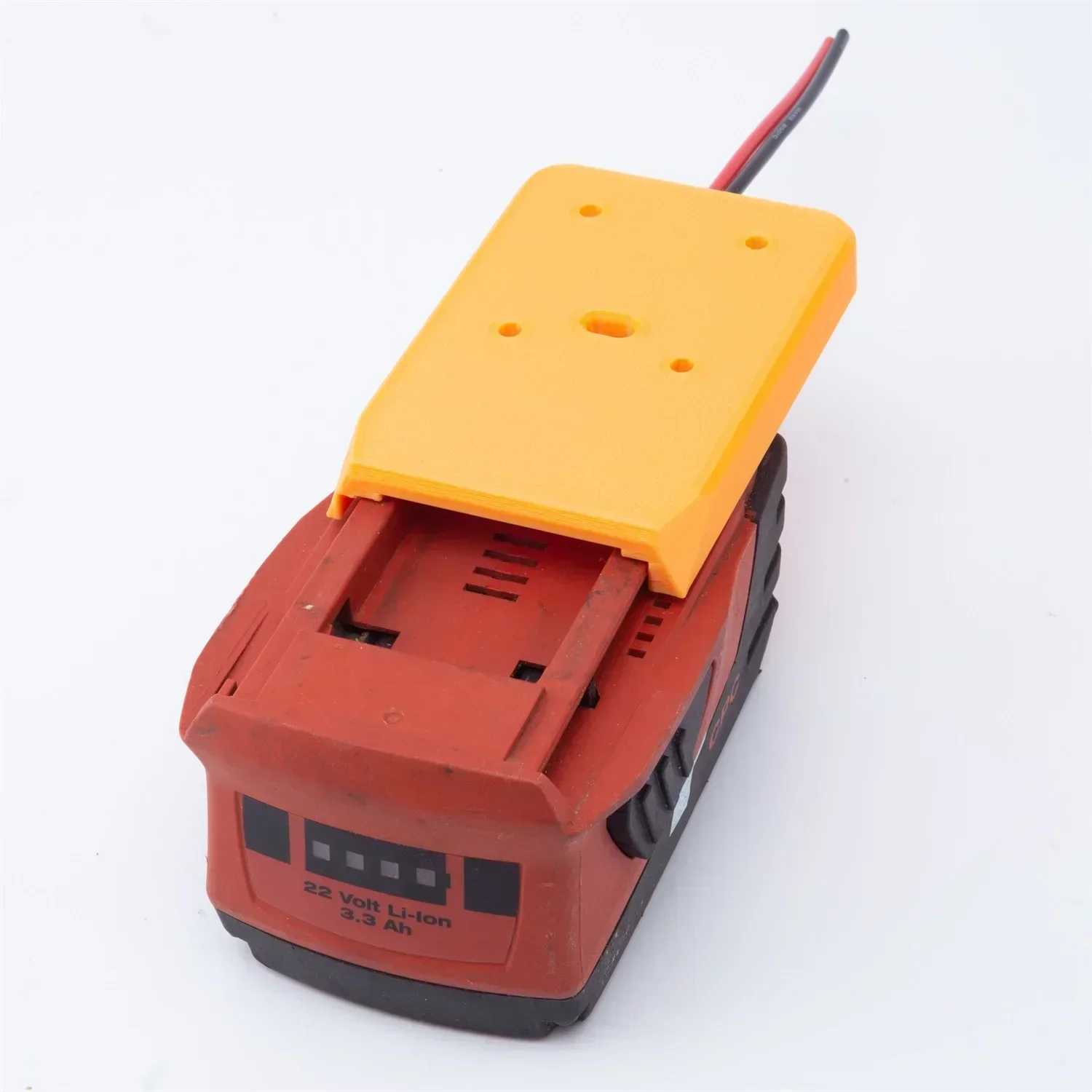 Battery DIY Adapter For HILTI 22V B22 CPC Volt Li-ion Battery Wireless 14AWG Connector for Rc Car (Batteries not included)