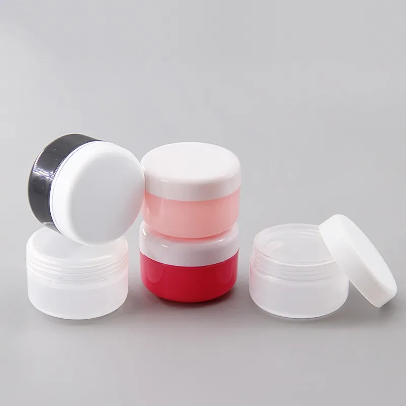 

3g 5g 10g 30g 50g 100g Face Cream Jar Cosmetic Container Empty Eyeshadow Case Makeup Lip Balm Pot Refillable Bottles Concave