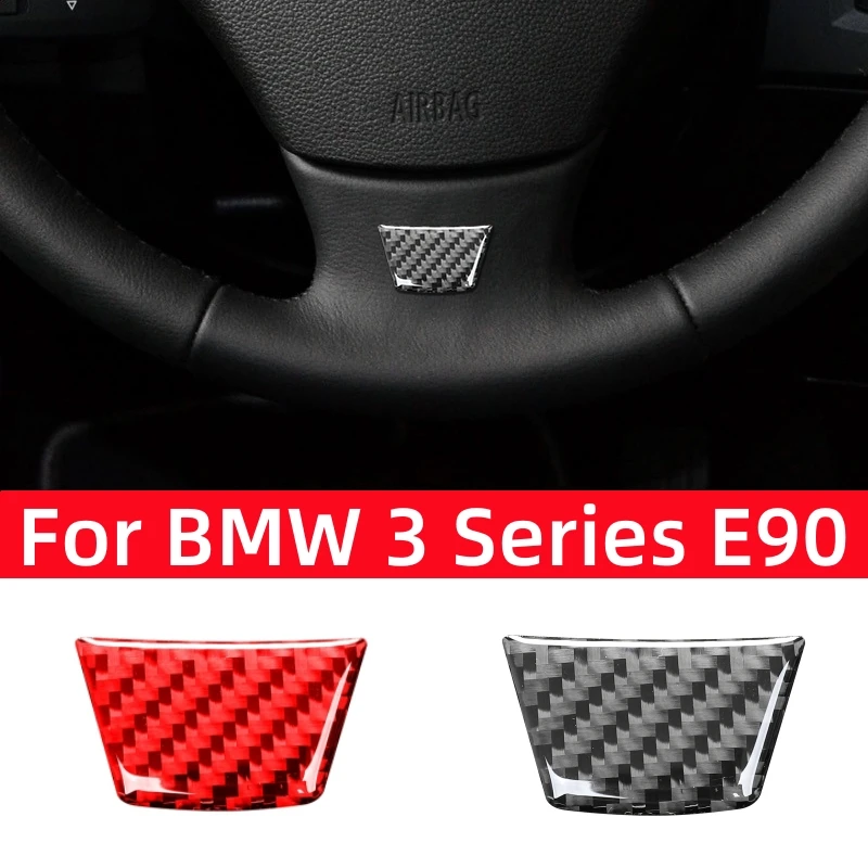 AutoTecknic Carbon Fiber Steering Wheel Trim - E90/ E91 3-Series | E92 3-Series | E82 1-Series