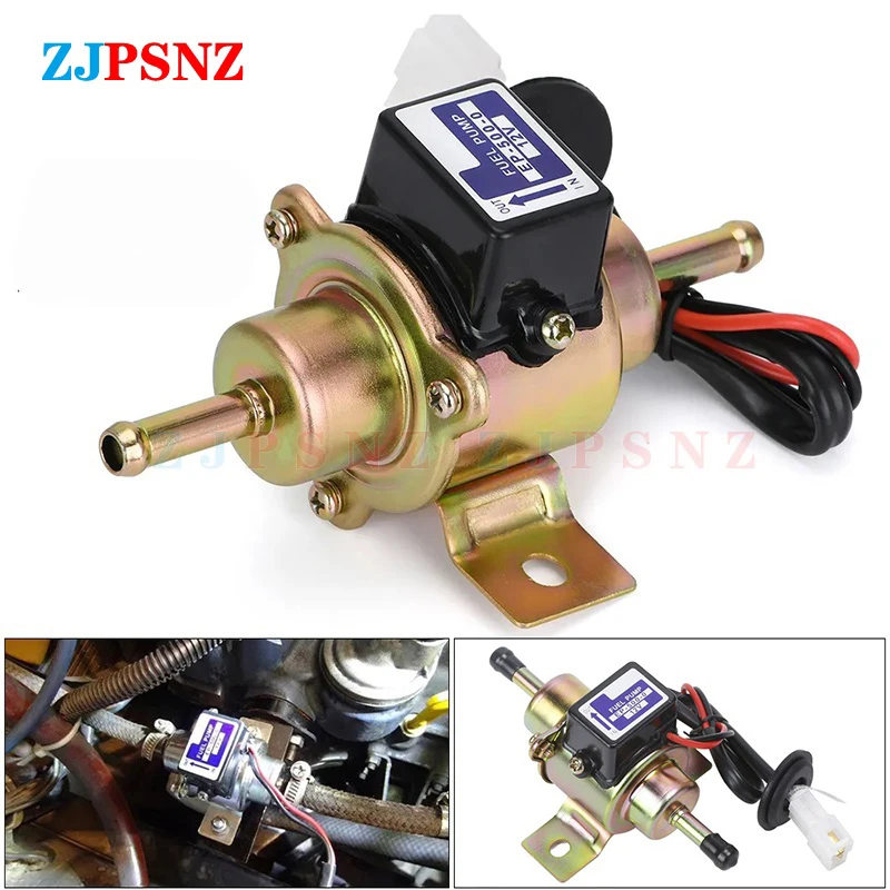 

Universal Electric Car Auto Fuel Pump Diesel Petrol Gasoline EP500-0 035000-0460 12585-52030 1258552031 EP500 FP-1010-G 12V