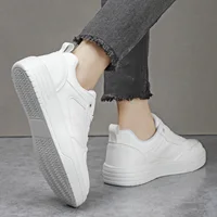 Women Shoes Skateboarding Shoes For Women Sneakers Lightweight White Black Sports Shoes - Image 5
