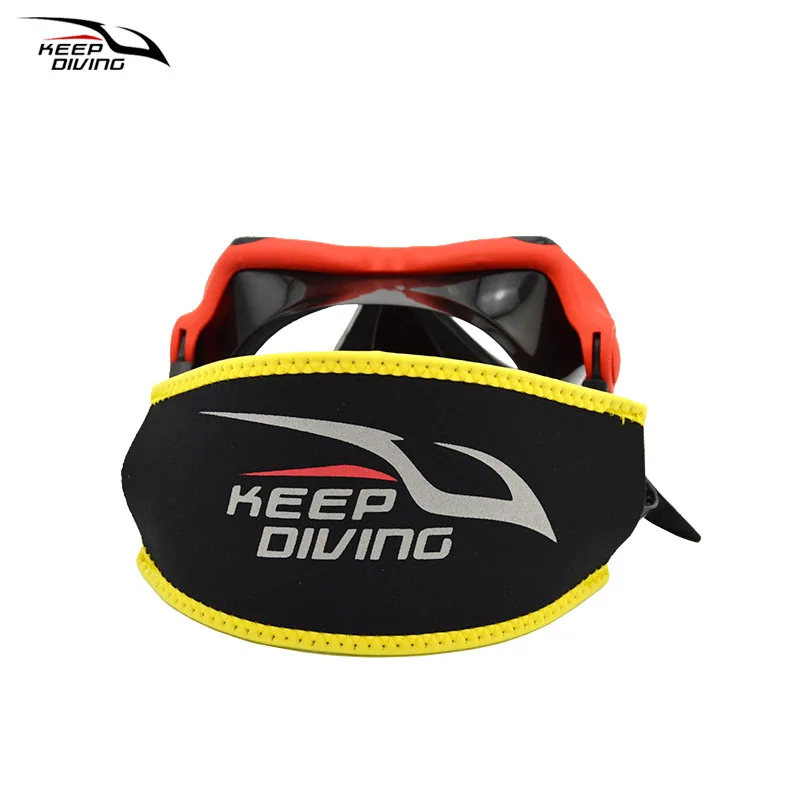 1Pcs Neoprene Scuba Diving Mask Head Strap Cover Mask Padded Protect Long Hair Band Strap-Wrapper For Added Comfort Equipment 2