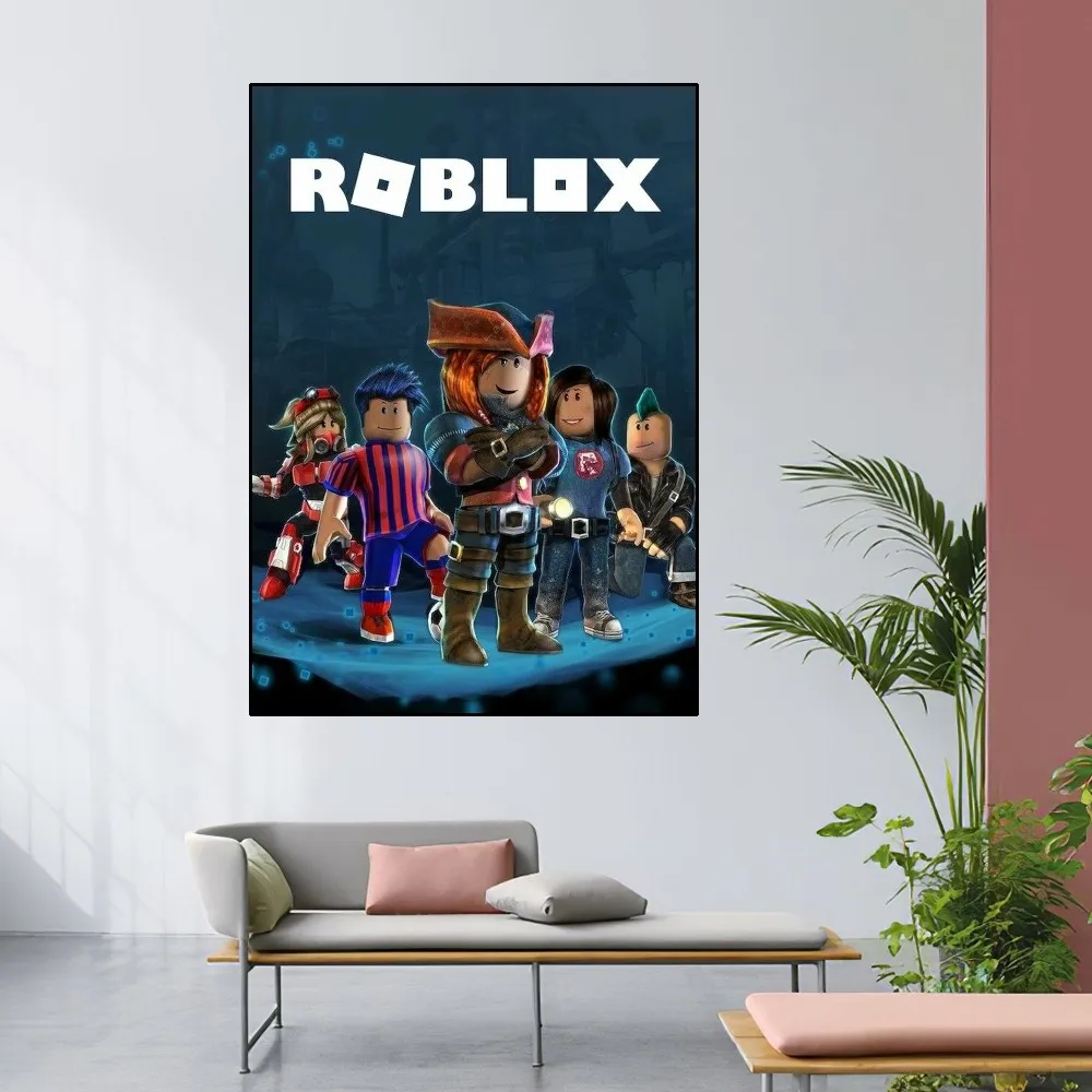 ROBLOX ONLINE GAME POSTER A4 PRINT