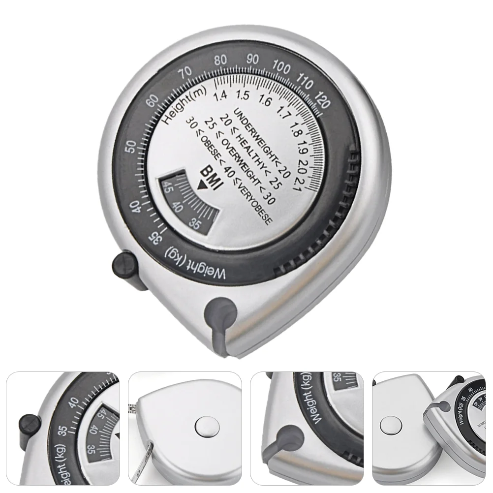 Bmi Tape Measure Fat Measurement Tool Meter Body Digital Muscle and Professional body fat measurement tool