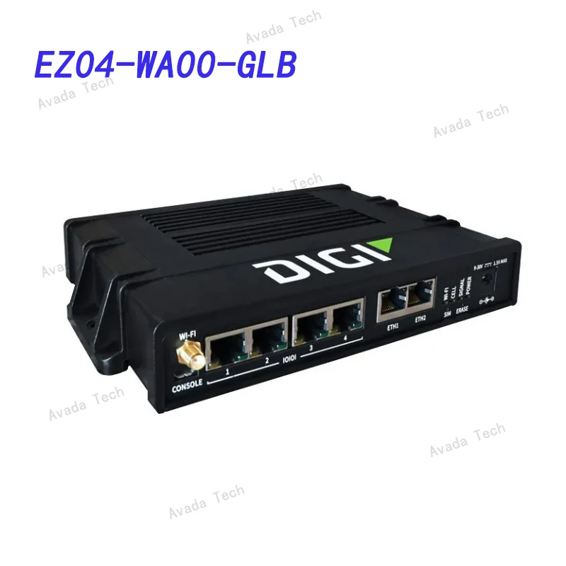

Avada Tech EZ04-WA00-GLB Din, Ethernet Cable 1mWifi Power supply