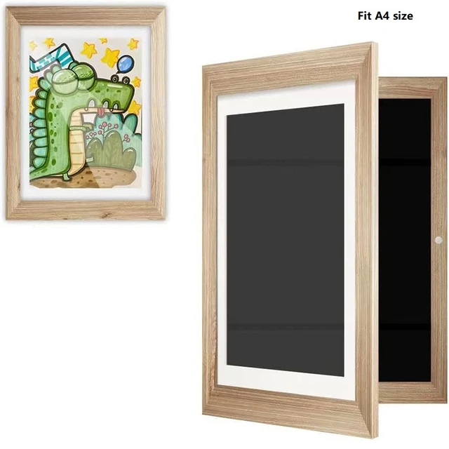 Cadres d'art magnétiques pour enfants, avant ouvert, cadre modifiable pour  affiche, photo, dessin, gestion des douanes, affichage, décoration  d'intérieur - AliExpress