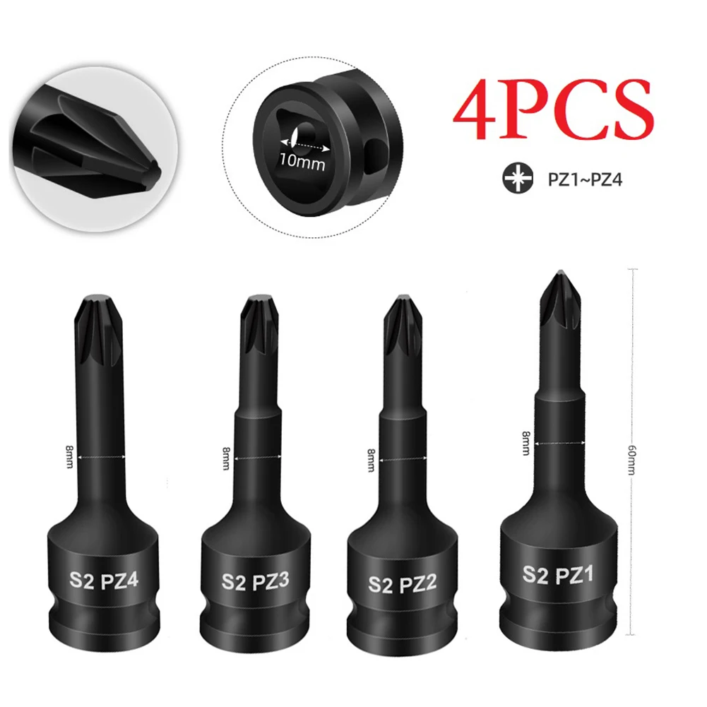 

Адаптер для розетки PZ1 PZ2 PZ3 PZ4, 4 шт.