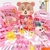 Doctor Set for Kids Pretend Play Girls Role-playing Games Hospital Accessorie Medical Kit Nurse Tools Bag Toys for Children Gift 1