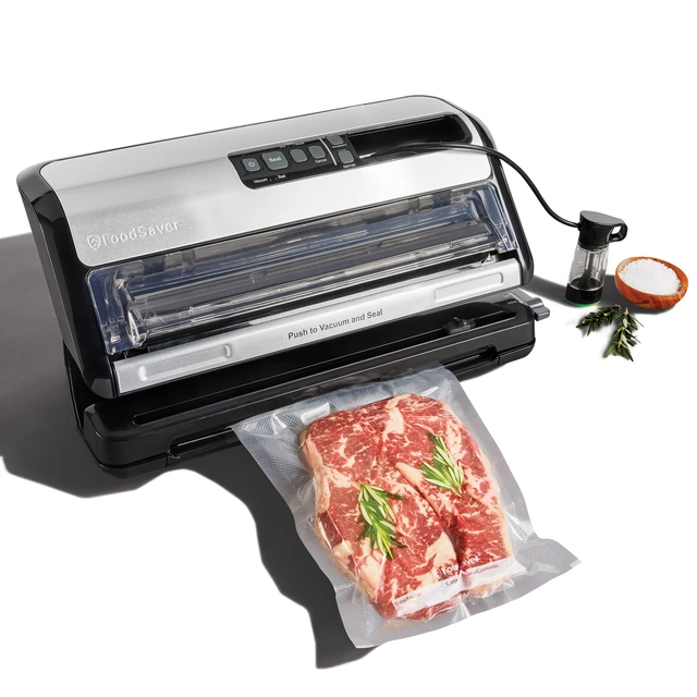 Vacuum Sealer Machine for Food Preservation Dry & Moist Food Saver with 10 Vacuum  Bags for Meat Beef Vegetables Fruits Snacks - AliExpress