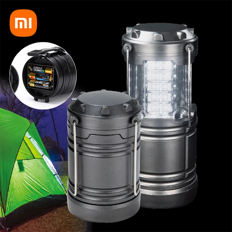 Portable LED Camping Lantern AAA Battery 6 Mode Small Lanterns