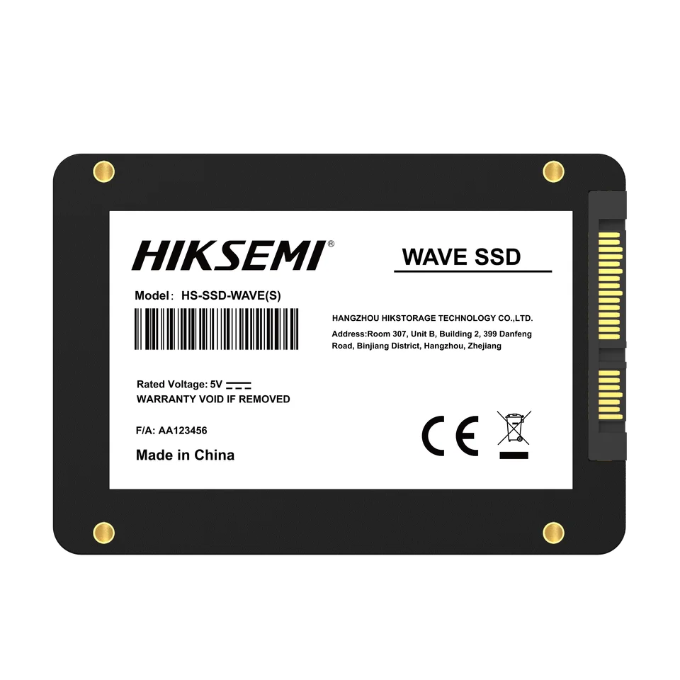HIKSEMI WAVE(S) SATA SSD 128GB 256GB 512GB 1T 2T 2.5