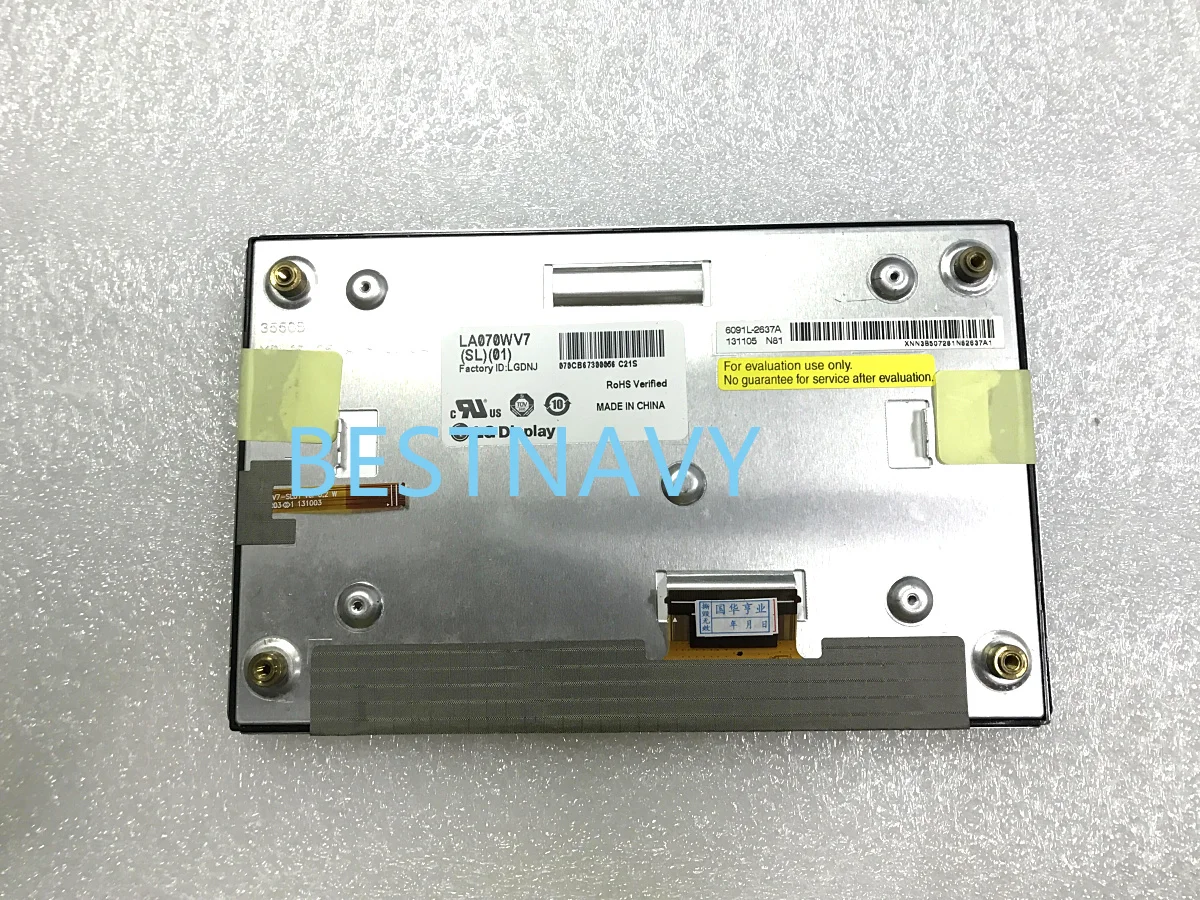 LCD 디스플레이 화면 디지타이저, 현대 I40 기아 자동차 GPS 내비게이션, LA070WV7(SL)(01) LA070WV7-SL01, 신제품, 7 인치