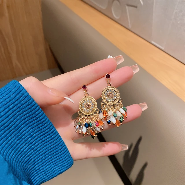 Share 170+ boho earrings gold best esthdonghoadian