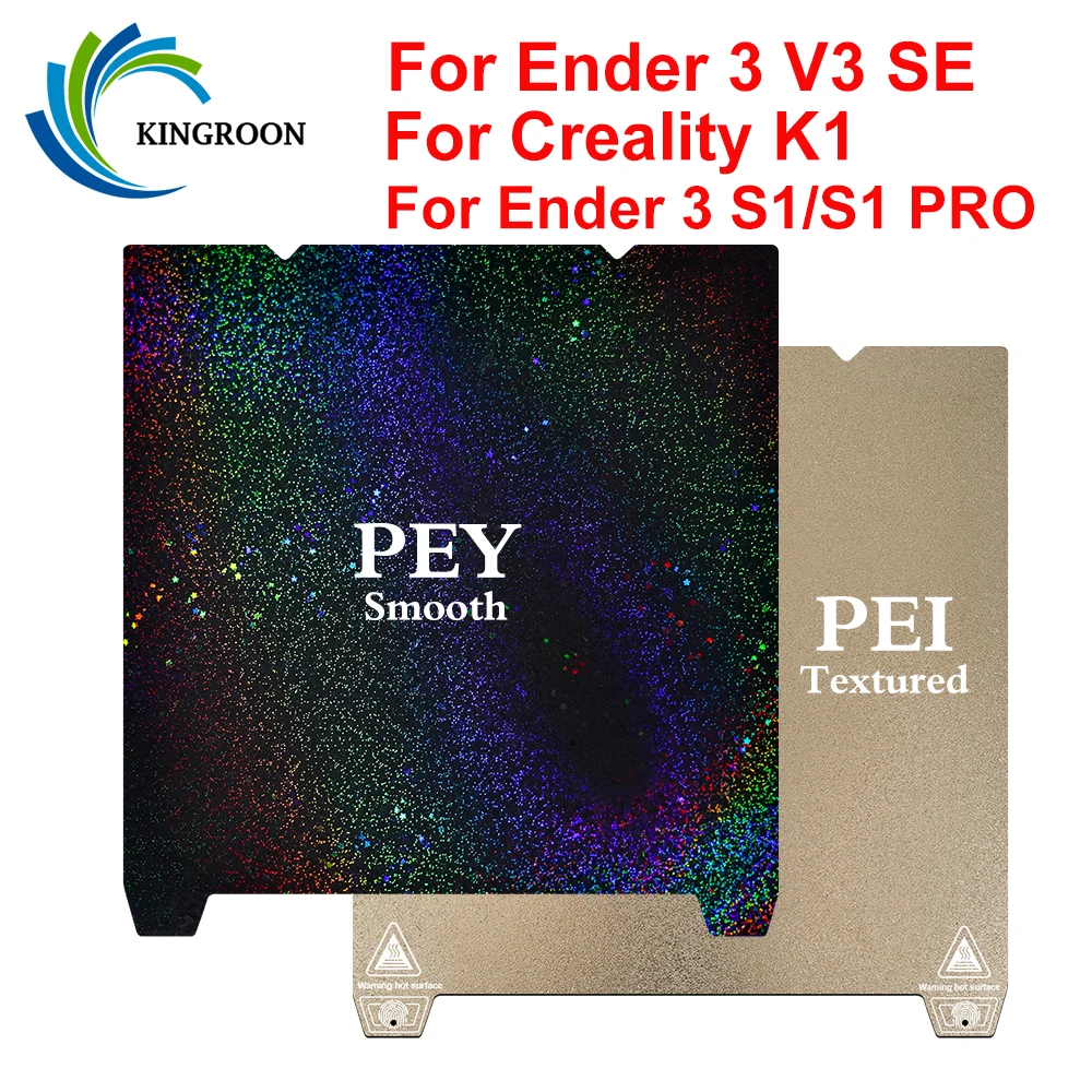 Per Ender 3 V3 Se Upgrade Bed Pey/Peo/Pet + Pei Sheet Double Side Heatbed 235Mm Base Magnetica Piastra Di Costruzione Per Creality K1