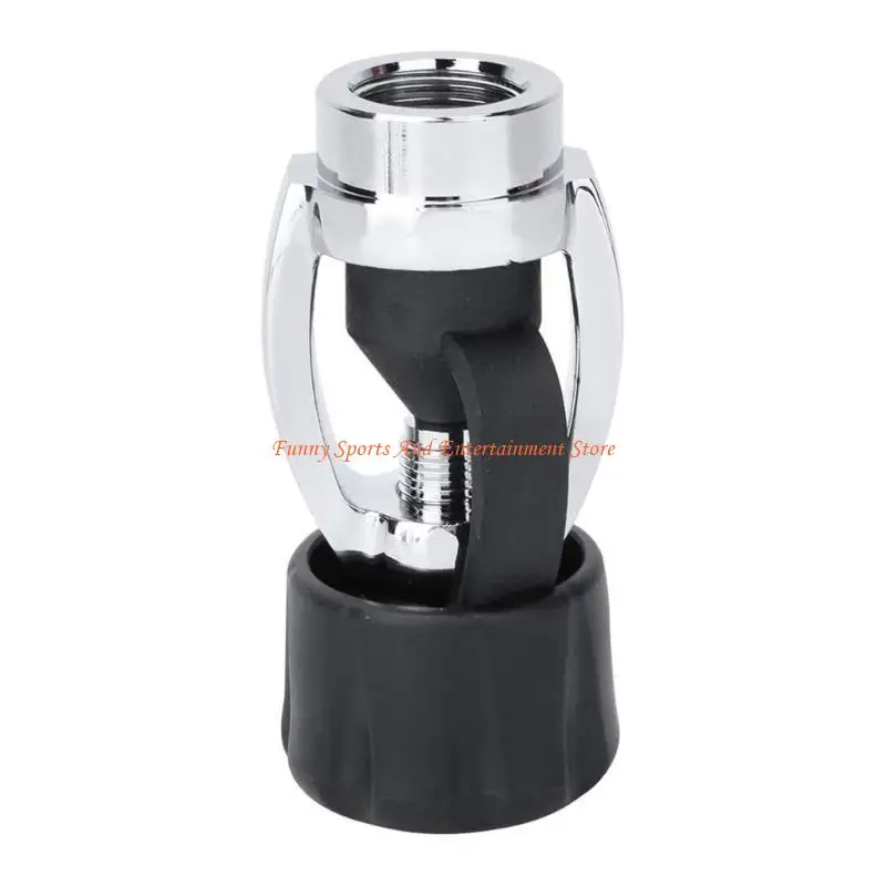 C4DE 5/8-Gewinde-Schnellverbinder mit Staubkappen, Scubas Diving Din-auf-Yokes-Adapter – Detail 8