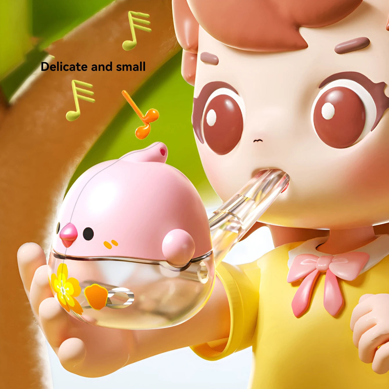 Mini instrument de musique de coup de sifflet pour des enfants, jouet de l'eau – Image 3