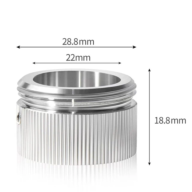 อะแดปเตอร์วาล์วทำความร้อนสแตนเลส M30 x 1.5 ชุด 1/2/4 ชิ้น หัววาล์วเทอร์โมสตัท อะแดปเตอร์วาล์วหม้อน้ำ อุปกรณ์เชื่อมต่อ 1